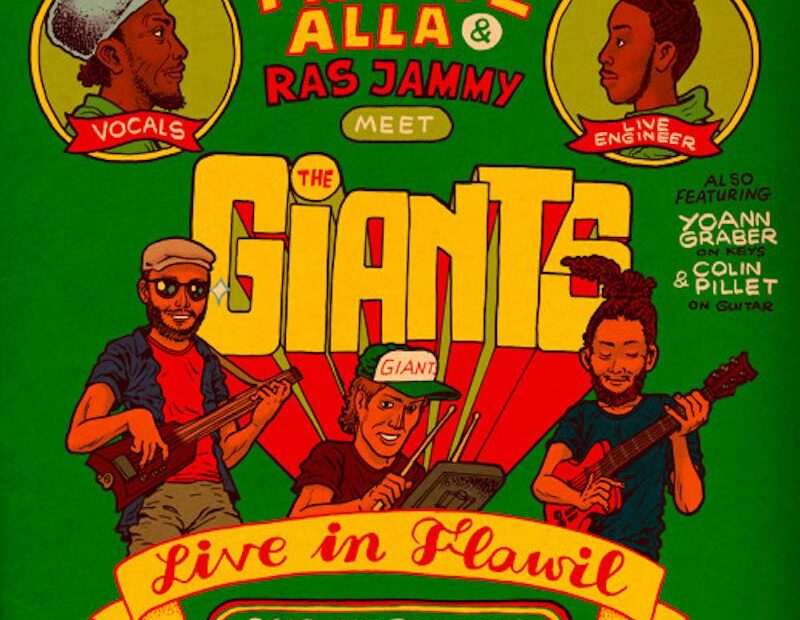 Prince Alla & Ras Jammy Meets The Giants - Live In Flawil (Dub Versions) EP
